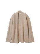 TOM TAILOR Neuletakki  meleerattu beige