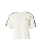 ADIDAS SPORTSWEAR Toiminnallinen paita 'Essebtials 3- Stripes'  beige ...