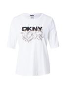 DKNY Paita  kulta / musta / valkoinen