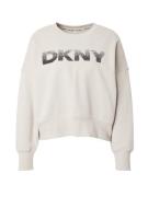 DKNY Performance Urheilullinen collegepaita  beige / hopea