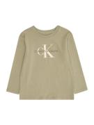 Calvin Klein Jeans Paita  kerma / harmaa / khaki