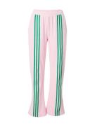 ADIDAS ORIGINALS Housut  tummanvihreä / vaalea pinkki