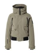 Superdry Välikausitakki  khaki / musta / valkoinen