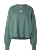 Nike Sportswear Collegepaita 'Phoenix Fleece'  vihreä / valkoinen