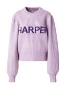 Harper & Yve Neulepaita  pastellinvioletti / tummanvioletti