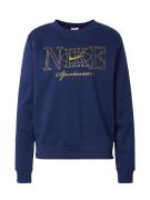 Nike Sportswear Collegepaita 'Club Fleece'  laivastonsininen / kulta