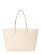 TOMMY HILFIGER Ostoskassi 'TOTE'  beige