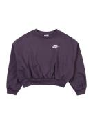 Nike Sportswear Collegepaita 'CLUB FLC'  karhunvatukka / valkoinen