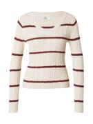 HOLLISTER Neulepaita  beige / viininpunainen