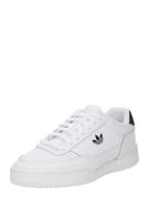 ADIDAS ORIGINALS Varvastossut 'Court Super'  musta / valkoinen