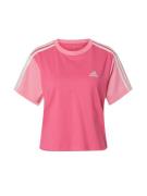 ADIDAS SPORTSWEAR Toiminnallinen paita  roosa / pitaija / valkoinen