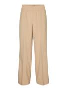 VERO MODA Suorat housut 'SADIASUI'  tummabeige