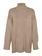 VERO MODA Neulepaita 'Gold Needle'  beige