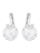 Swarovski Korvakoru  hopea / valkoinen