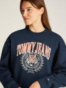 Tommy Jeans Collegepaita  marine / lohi / valkoinen