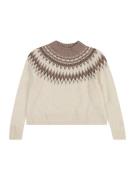 GAP Neulepaita 'FAIRISLE'  beige / ruskea