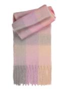 ABOUT YOU Kaulaliina 'ST0805SCARF-15'  beige / harmaa / vaaleanpunaine...