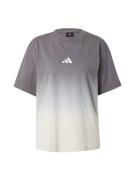 ADIDAS SPORTSWEAR Toiminnallinen paita 'ALL SZN'  tummanharmaa / valko...