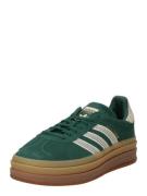 ADIDAS ORIGINALS Matalavartiset tennarit 'GAZELLE BOLD'  ecru / kuusi