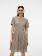 VERO MODA Mekko 'HONEY'  beigenharmaa