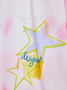 Desigual Urheilumekko  keltainen / vaalea pinkki / valkoinen