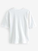 Next Oversized paita  sininen / viininpunainen / valkoinen