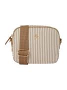 TOMMY HILFIGER Olkalaukku 'POPPY SUMMER'  beige / valkoinen