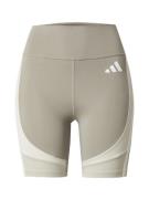 ADIDAS PERFORMANCE Urheiluhousut  beige / kerma / tummabeige / valkoin...