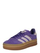 ADIDAS ORIGINALS Matalavartiset tennarit 'GAZELLE'  vaaleabeige / viol...