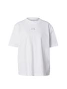 Calvin Klein Jeans Paita  vaaleanharmaa / karmiininpunaine / valkoinen