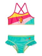 PLAYSHOES Bikini  keltainen / vihreä / vaaleanpunainen / vaalea pinkki