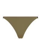 Calvin Klein Swimwear Bikinihousut 'CHEEKY'  oliivi / musta / valkoine...