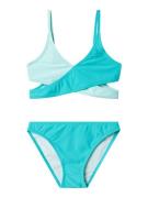 NAME IT Bikini 'NKFZISLAS'  turkoosi / pastellinsininen