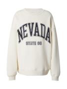 TOPSHOP Collegepaita 'Nevada'  kerma / musta / valkoinen