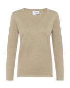SAINT TROPEZ Neulepaita 'Mila'  meleerattu beige