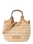 Gianni Chiarini Käsilaukku 'DUA'  beige / kameli / ecru