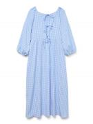 VERO MODA Mekko 'VMVICHY'  vaaleansininen / valkoinen
