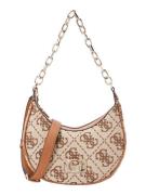 GUESS Olkalaukku  beige / ruskea