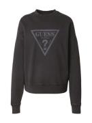 GUESS Originals Collegepaita 'GO'  antrasiitti / musta