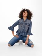 ONLY Välikausitakki 'Sia'  sininen denim