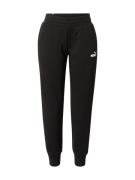 PUMA Urheiluhousut 'Essentials'  musta / valkoinen