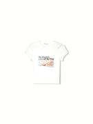 Bershka Paita  vaaleansininen / musta / offwhite
