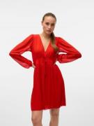 VERO MODA Mekko 'VMLOUISA'  oranssinpunainen