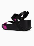 Bayton Sandaalit 'Selene'  fuksia / musta