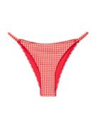 Bershka Bikinihousut  punainen / valkoinen