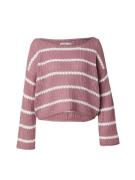 HOLLISTER Neulepaita  magenta / valkoinen