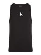 Calvin Klein Jeans Toppi  musta / valkoinen