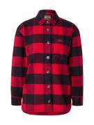 Superdry Välikausitakki  punainen / meleerattu punainen / musta