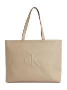 Calvin Klein Jeans Ostoskassi  beigenharmaa