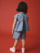 Next Setti 'geblümt'  sininen denim